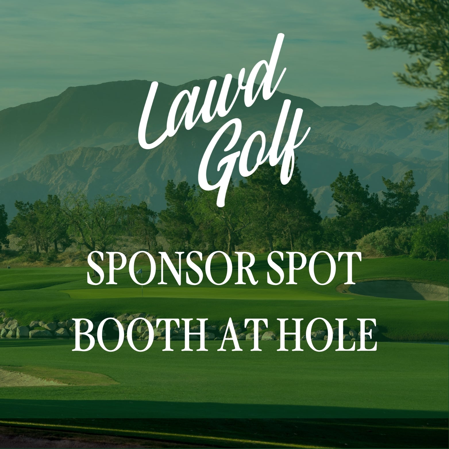 Golf Sponsor Spot (BOOTH HOLE) | Classic Club