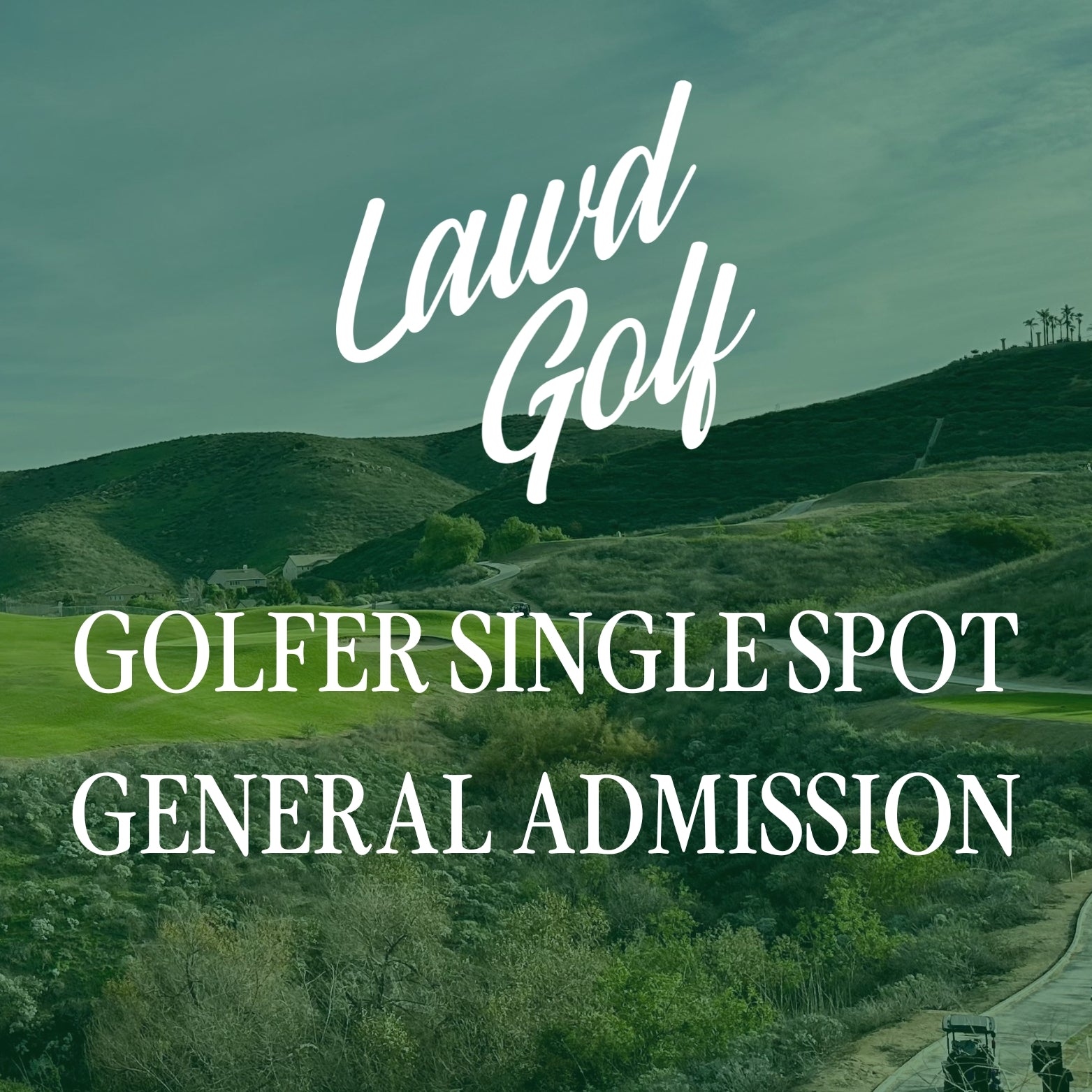 Golfer Single Spot (GA) | Hidden Valley Golf Course