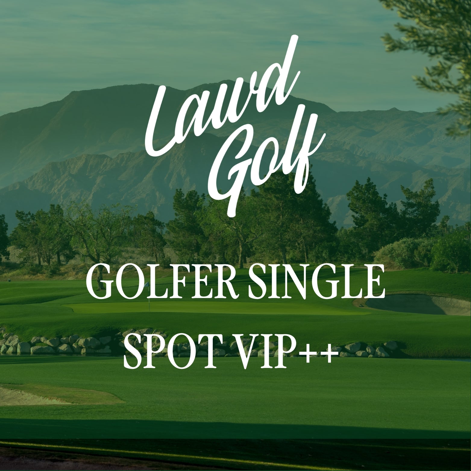 Golfer Single Spot (VIP++) | Classic Club Golf Course